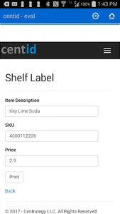 centid screenshot 0