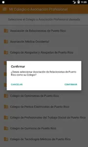 Mi Colegio Profesional screenshot 1