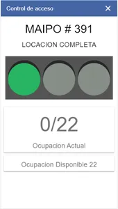 AFORO screenshot 2