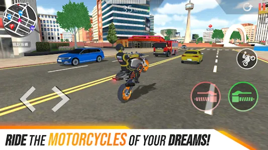 Motorcycle Real Simulator screenshot 0