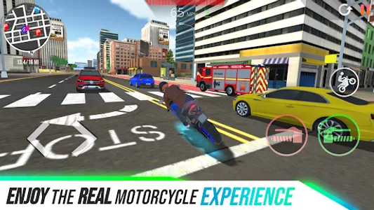 Motorcycle Real Simulator screenshot 10