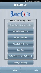 BallotClick screenshot 0