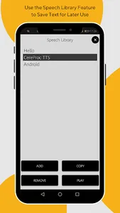 CerePlay Text-to-Speech screenshot 6