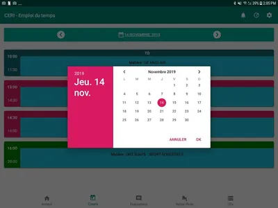 CERI - Emploi du temps screenshot 15