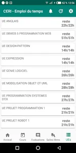 CERI - Emploi du temps screenshot 5