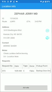 Cerner Courier Mobile screenshot 3