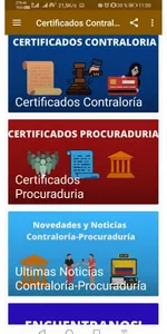 Certificados Contraloria y Pro screenshot 0