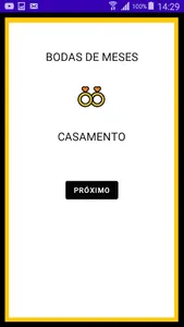 Bodas de Meses de Casamento screenshot 0