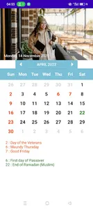 Argentina Calendar screenshot 0