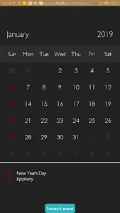 Cyprus Calendar 2020 screenshot 0
