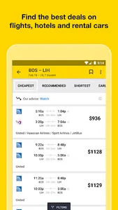 Cheapflights: Flights & Hotels screenshot 0