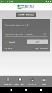 Priority Credit Union screenshot 1