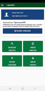 Lesotto Fretes screenshot 2
