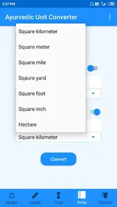 Ayurvedic Unit Converter screenshot 4