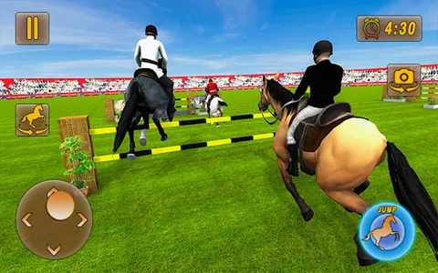 Horse Racing Jump: Horse Games screenshot 17