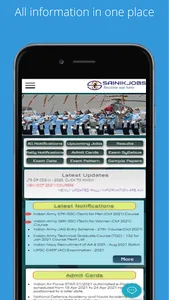 Sainik Jobs screenshot 0