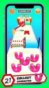 ABC Alphabets Merge Run Fight screenshot 10