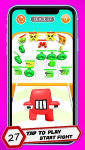 ABC Alphabets Merge Run Fight screenshot 4
