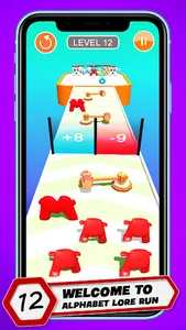ABC Alphabets Merge Run Fight screenshot 9
