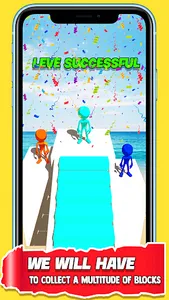 Bridge Build Runner Stair Race screenshot 11