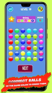 Connect em all:Clear dots Game screenshot 6