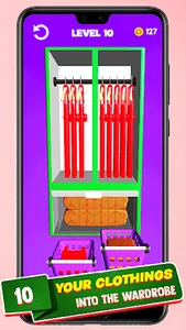Fill the Closet Sorting Game screenshot 9