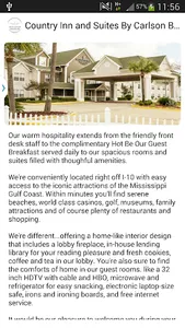 Country Inn Carlson Biloxi screenshot 1