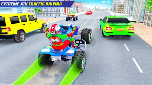 ATV Quad Bike Traffic Racing screenshot 3