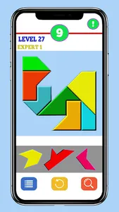 Polygrams Block Tangram Puzzle screenshot 0
