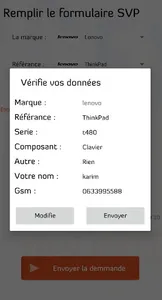 pc expert (composants pour lap screenshot 2