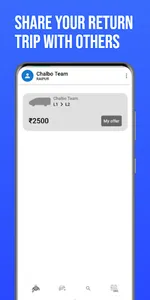 Chalbo® : one way cab platform screenshot 6
