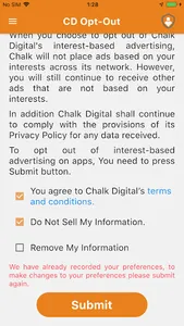 CD Opt-Out screenshot 7