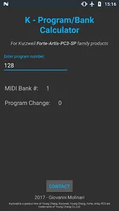 K - Program/Bank Calculator screenshot 1