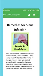 Remedies for Sinus Infection screenshot 1