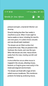 Remedies for Sinus Infection screenshot 2