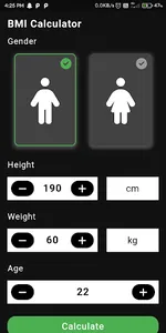 BMI Calculator screenshot 1
