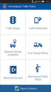 Ahmedabad Traffic Police screenshot 0