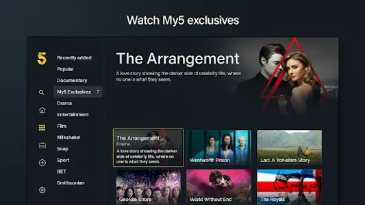 My5 - Channel 5 screenshot 2