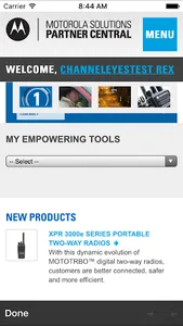 Motorola Solutions Partner App screenshot 1