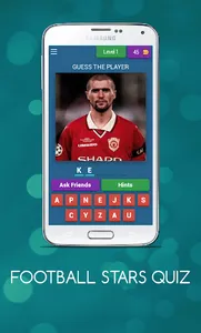 FOOTBALL STARS QUIZ screenshot 0