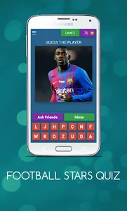 FOOTBALL STARS QUIZ screenshot 3