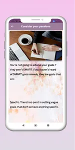 How to Set Achievable Goals screenshot 1