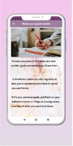 How to Set Achievable Goals screenshot 3