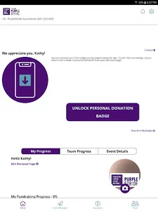 PurpleStride screenshot 4