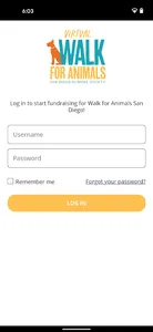 SDHS Walk for Animals screenshot 0