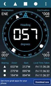 Digital Field Compass screenshot 1