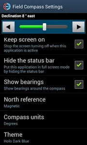 Digital Field Compass screenshot 7