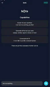 Bots - Ai ChatBot screenshot 2