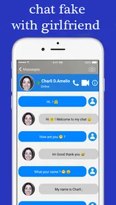Fake video Call & Girl friend  screenshot 4