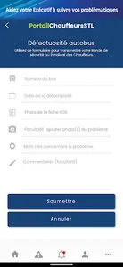 Portail ChauffeursSTL screenshot 1